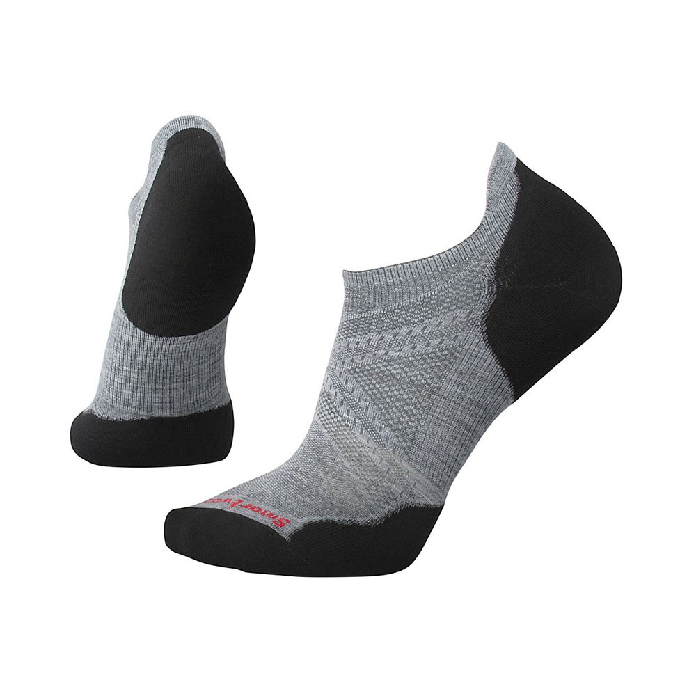 The North Face Socks Mens Australia - The North Face Smartwool Phd® Run Light Elite Micro Light Grey